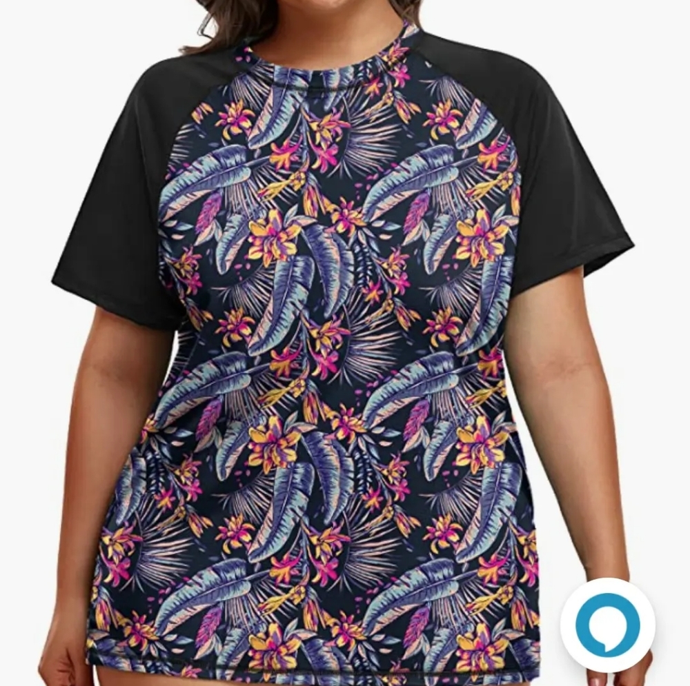 Plus Size Swim Top